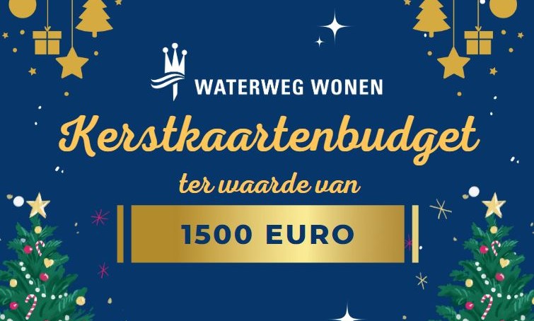 Kerstkaartenbudget 2023 Waterweg Wonen 